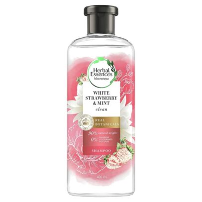 Herbal Essences Shampoing White Strawberry & Sweet Mint 400ml