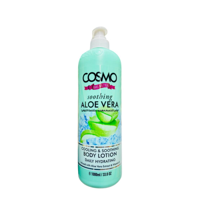 Cosmo Cooling & Soothing Body Lotion Aloevera 1000 Ml
