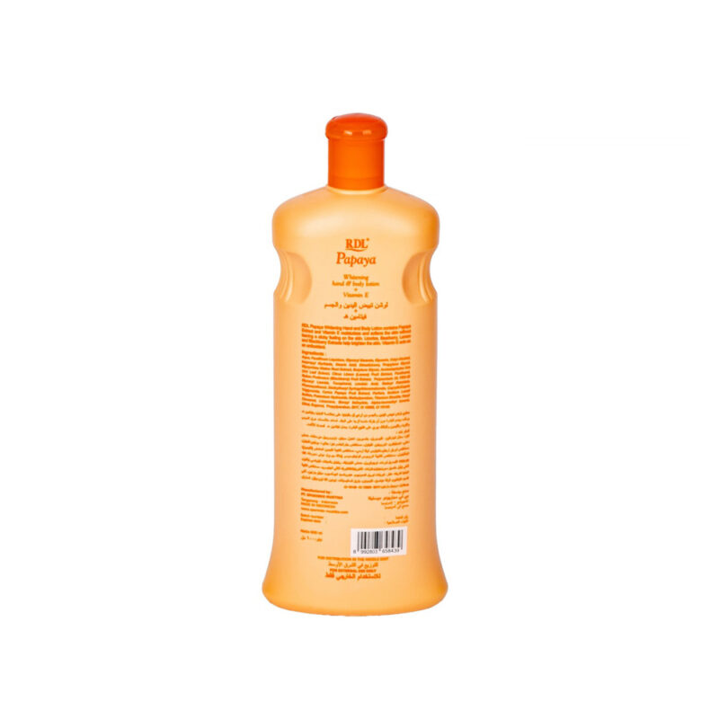 RDL Papaya Whitening Body Lotion + Vitamin E 200ml - Image 2