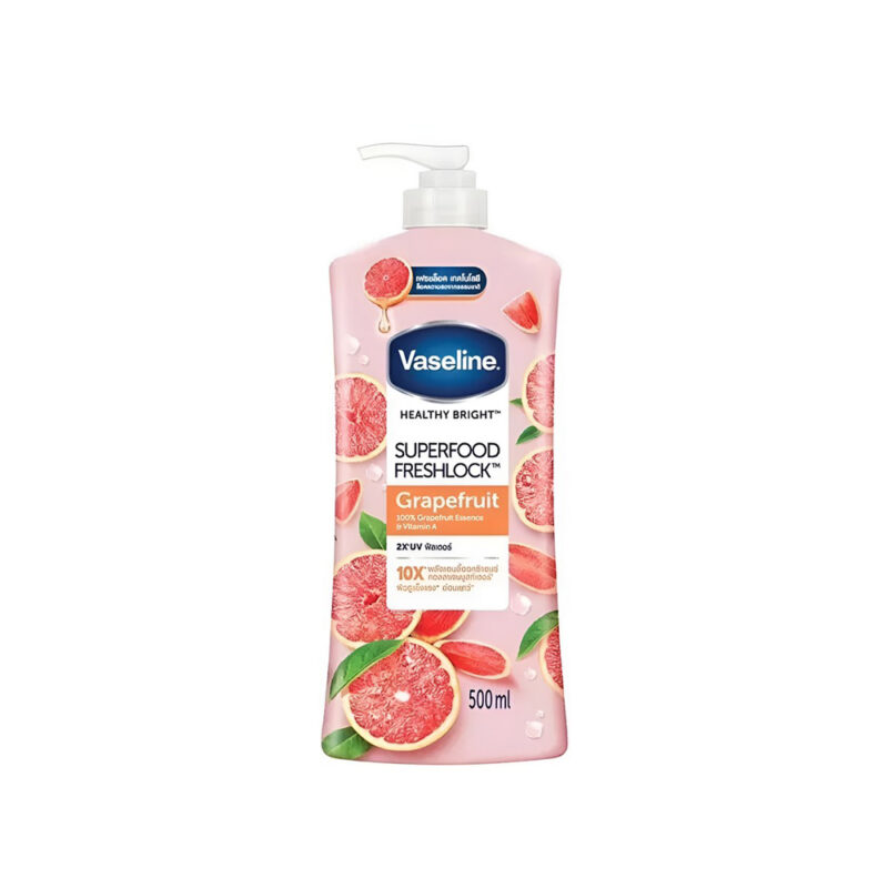 Vaseline super Food Freshlock Grapefruit Lotion 500ml - Image 2